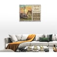 thumbnail image 5 of Farmhouse Old Truck Wall Art Rustic Country pictures Wall Decor Windmill Barn Canvas Prints Framed Modern Farm Painting Artwork Home Decoration for Bathroom Kitchen Living Room Office 16"x12", 5 of 6