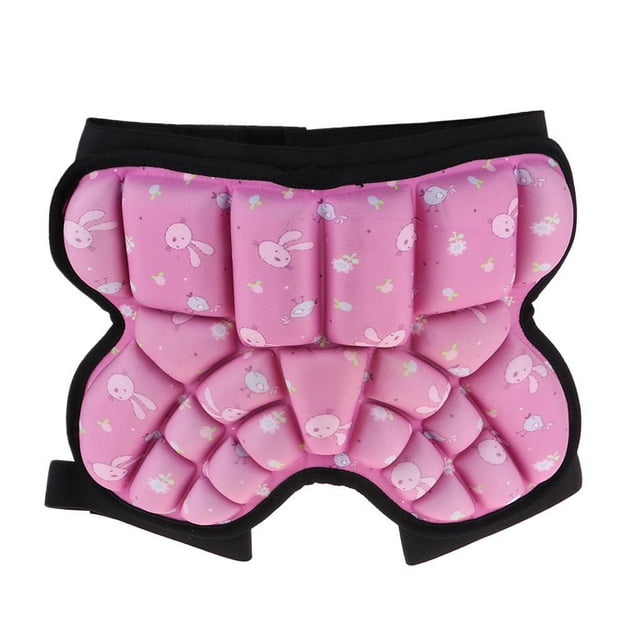 3D Padded Hip Protective Shorts Pad Shorts Short Pants for Kids Boys