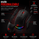 thumbnail image 4 of Mouse Gamer Alámbrico Titano Negro RGB con 12000 DPI Botones Programables y Cubiertas Intercambiables TITANO TT-MBK-02, 4 of 4