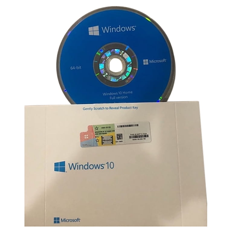 Windows 10 Home 64 bit OEM DVD - English - Full Product with Windows 10 Home 64 bit OEM DVD - English - Full Product with