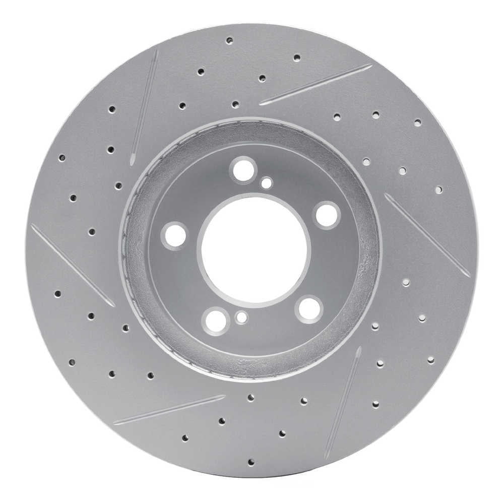 Dynamic Friction Company 830-54038R DFC Geoperformance Rotor - Drilled and Slotted