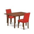 thumbnail image 2 of East West Furniture Dining Room Set Mahogany, MLAB3-MAH-72, 2 of 6
