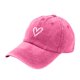 thumbnail image 2 of Gorra de béisbol para mujer con bordado de corazón: gorra de moda para niñas para deportes al aire libre,ajustable,bonita y casual, 2 of 6