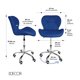 thumbnail image 3 of Silla Oficina Vinipiel Ergonómica Moderna Ejecutiva, 3 of 4