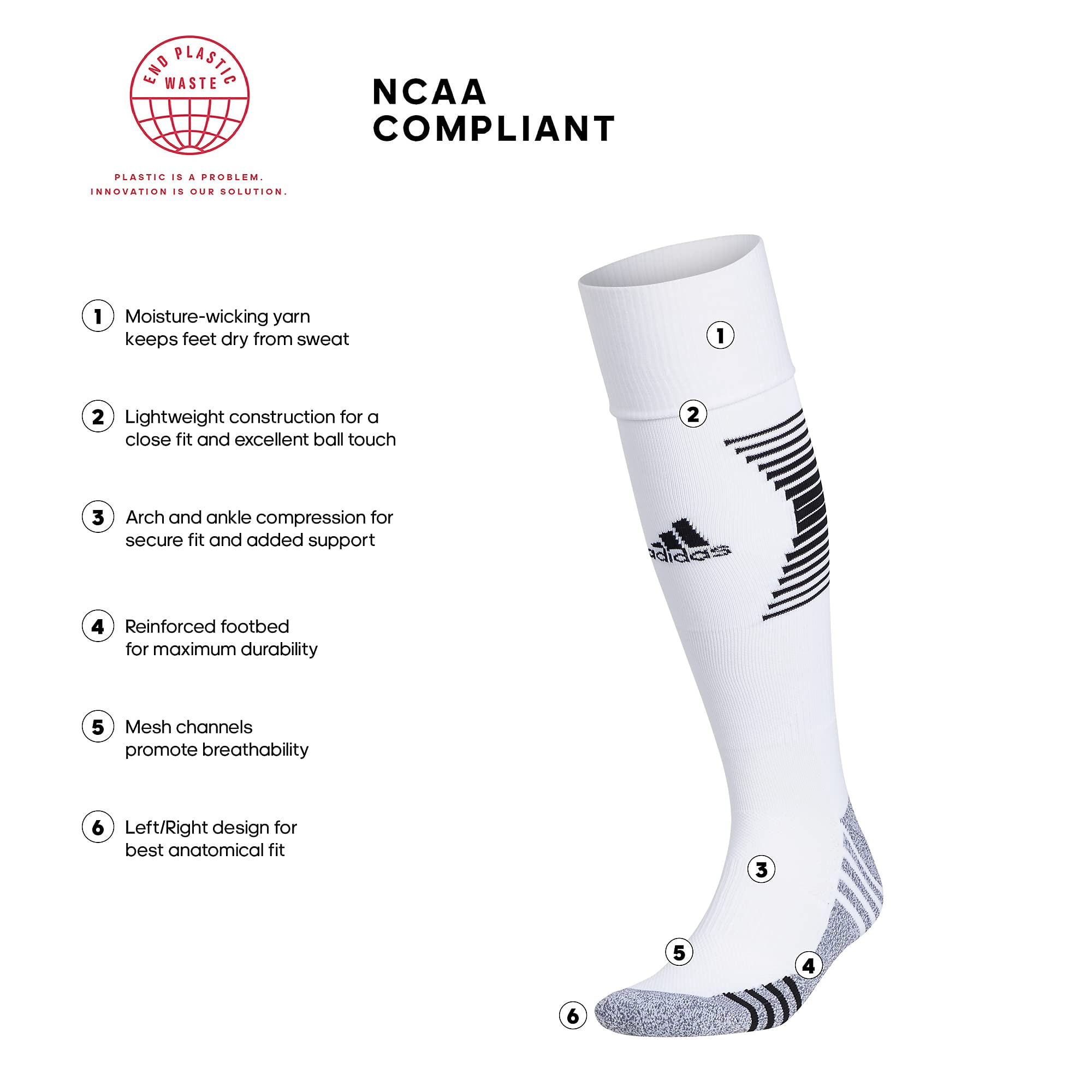 adidas team speed ii soccer socks