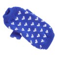thumbnail image 5 of KAKOWELY Suéter de punto para perros pequeños, ropa para perros pequeños, suéter con estampado de corazones para cachorros, suéter de punto para perros pequeños (talla XS), 5 of 5