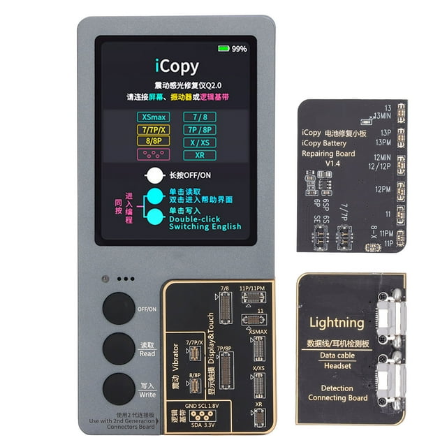 Phone Screen Repair Tool Battery Headphone Tester ICopy Plus 2.2 Accessory Set Kit