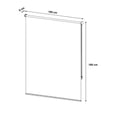 thumbnail image 4 of persiana enrollable blackout de 160 x 180 cm gris, 4 of 8