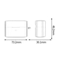 thumbnail image 2 of Earbuds Transparent Case Cover Compatible for WF-1000XM6, Earphone Pouch Headphone Shell Sleeve Ear Buds TPU Box Headset Shockproof Storage Bag(Case Only)(Sold without manufacturer warranty), 2 of 7