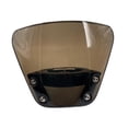 thumbnail image 3 of Lipstore Motorcycle Windshield Sturdy Motorcycle Windscreen for Scooter Fittings Brown, 3 of 8