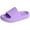 purple, variant on Kid's Cloud Slides Girls Boys Comfort Non-Slip Thick Sole Pillow Slippers