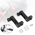 thumbnail image 6 of Motorcycle Passenger Rear Foot Peg Bracket Mount Kits Black, 6 of 8