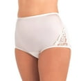 thumbnail image 2 of Vanity Fair Womens Perfectly Yours Lace Nouveau Brief, 5, Candleglow, 2 of 4