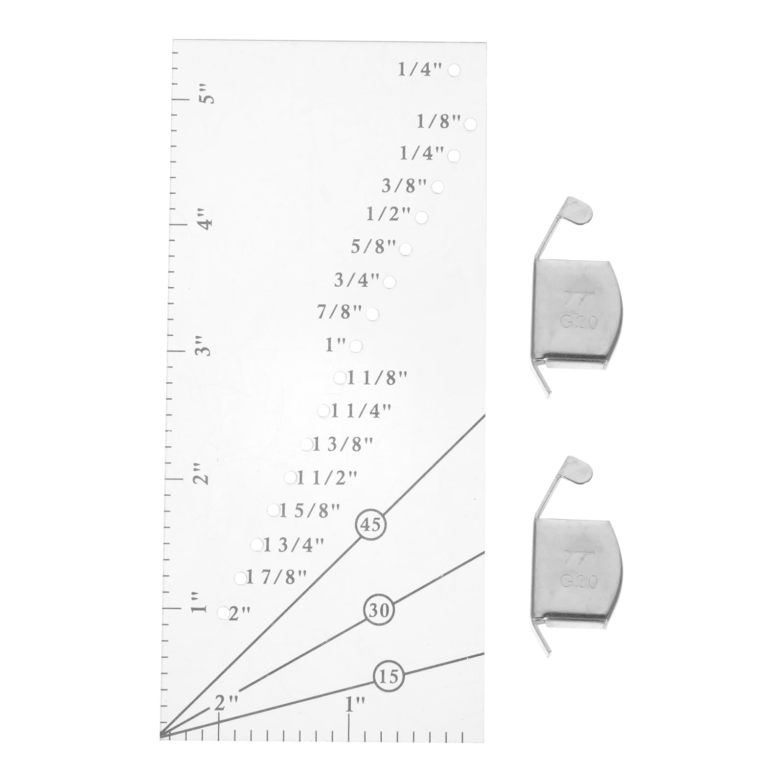 Ruler Seam Guide Sewing Gauge Line Straight Patchwork Quilting