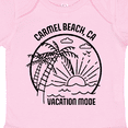 thumbnail image 4 of Inktastic Summer Vacation Mode Carmel Beach California Boys or Girls Baby Bodysuit, 4 of 5