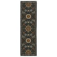 thumbnail image 4 of Oriental Weavers Aberdeen Area Rug - 006B1 - 7'10" x 10'10" - in Blue/ Multi - Vintage Inspired, Stain Resistant, Family and Pet Friendly , Dining, Living Room Rug, 4 of 4