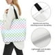 thumbnail image 3 of Disketp Colorful Checkerboard Bolsa Tote Estampada para Mujer, Bolso de Hombro y de Mano para Compras y Viajes, 3 of 8