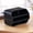 A Black, variant on Remote Control Holder 360 Degrees Rotatable Desk Stationery Supply Organizer PU Leather Desktop Storage Box for Controllers Media Bedside Spinning TV Caddy iPad Mobile Pencil Cosmetic