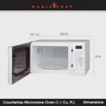 thumbnail image 4 of Refurbished - Magic Chef Microwave oven - 1.1 cu. ft - 1000 W, 4 of 5