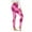 A0323-Hot Pink, variant on QUINDOS Womens Leggings Valentine's Day Full Length High Waist Heart Print Compression Yoga Pants