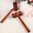 thumbnail image 3 of 3Pcs Wooden Judge Hammer Mallet Pounding Toy Creative Beating Gavel Toys, 3 of 9