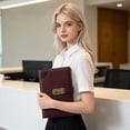 thumbnail image 2 of A5 Lock Diary with Vintage Password Lock, PU Leather Journal 240 Pages Notebook(,14.8*21cm / 5.83*8.27in), 2 of 6