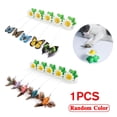 thumbnail image 3 of QHUDLV Rotating Electric Flying Butterfly Colorful Interactive Teaser Cat Toys G5, 3 of 9
