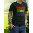thumbnail image 3 of Tstars Men's 'Come Out Wherever You Are' Rainbow Heart Tee | Supportive LGBT Pride Shirt | Gay Rights Parade Apparel | Varied Sizes & Colors, 3 of 7