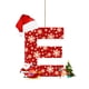 thumbnail image 2 of Adornos colgantes, colgante, colgante de decoración, llavero, colgante de decoración de árbol de Navidad de 26 letras, decoración navideña personalizada de bricolaje, decoración colgante para árbol de, 2 of 5
