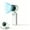 Green, variant on MDHAND Portable Handheld Fan, Foldable with Lanyard, Rechargeable, 3 Speeds, for Outdoor Travel,Gray