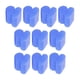 thumbnail image 5 of 10 piezas de almohadillas de silicona de cuernos Altos, piezas de repuesto, válvula giratoria antiruido, almohadillas de silicona, herramientas de amo 4mm azul, 5 of 10