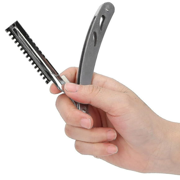 Straight Edge Razor, Barber Straight Razors, Travel Portable Men Manual Shaver For Home Barber Shop (without Blade)
