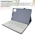 thumbnail image 4 of Funda Con Teclado Para Tab M11 K11 Lte de 11 Pulgadas 2024, Juego de Teclado Magnética, Funda Para Tableta Con Retroiluminació de 7 Colores, Teclado Desmontable, Ranura de, 4 of 7