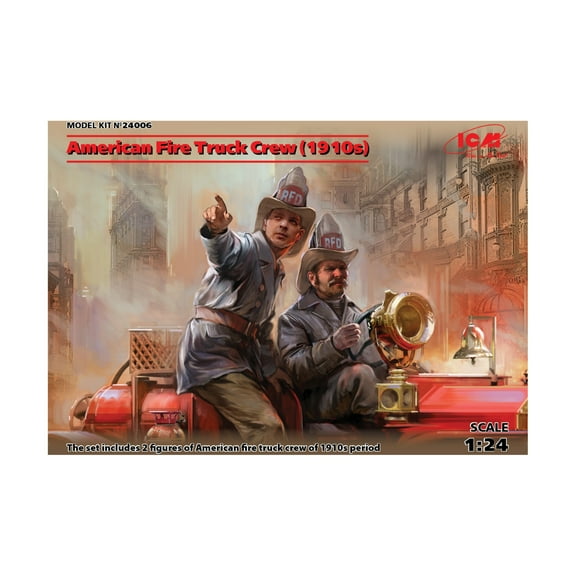 ICM American Fire Truck Crew (1910s) New