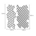 thumbnail image 2 of Troquel de corte HGSALK rejilla irregular hexagonal panal 2 piezas, 2 of 6