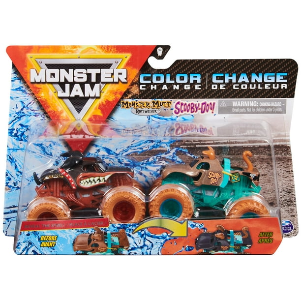 Toy Monster Jam Monster Mutt Rottweiler Vs. Scooby Doo 1:64