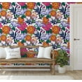 thumbnail image 5 of S4Sassy Peel & Stick Vinyl Wallpaper, Vibrant Hand-Sketched Floral Wallpaper Contact Paper Waterproof - Multicolor On White, 25"X 360", Removable Wall Covering For Home Decor In Bedrooms, Cabinets, 5 of 9