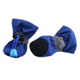 thumbnail image 4 of Luxsea 4 Pcs/lot Waterproof Dog Shoes with Cashmere Warm Inner, Anti-slip Shoes for Small Dog Rain Snow, 4 of 5