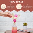 thumbnail image 3 of Folkulture Reed Diffuser or Aroma Diffusers | 150 ml Oil Diffuser for Home or Bathroom Accessories Set | Aromatherapy Diffusers with Sticks | Oil Diifusers with Diffuser Sticks | (Cherry Blossom), 3 of 7