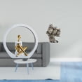 thumbnail image 2 of Figura Abstracta De Búho Para Niña, Estatua De Mujer, Centro De Mesa, Dormitorio, Regalo Para Lectores, Estantería, Escultura De Granja, Decoración Versátil, Adorno Moderno De Animal Para, 2 of 8