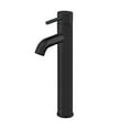 thumbnail image 3 of Ivy Single Hole, Single-Handle, High Arc Bathroom Faucet in Matte Black, 3 of 12