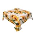 thumbnail image 2 of Wukai Sunflower 5 Waterproof Tablecloth for Kitchen Dining, Fits Square Tables for 2-4 Seats -54"x54", 2 of 7