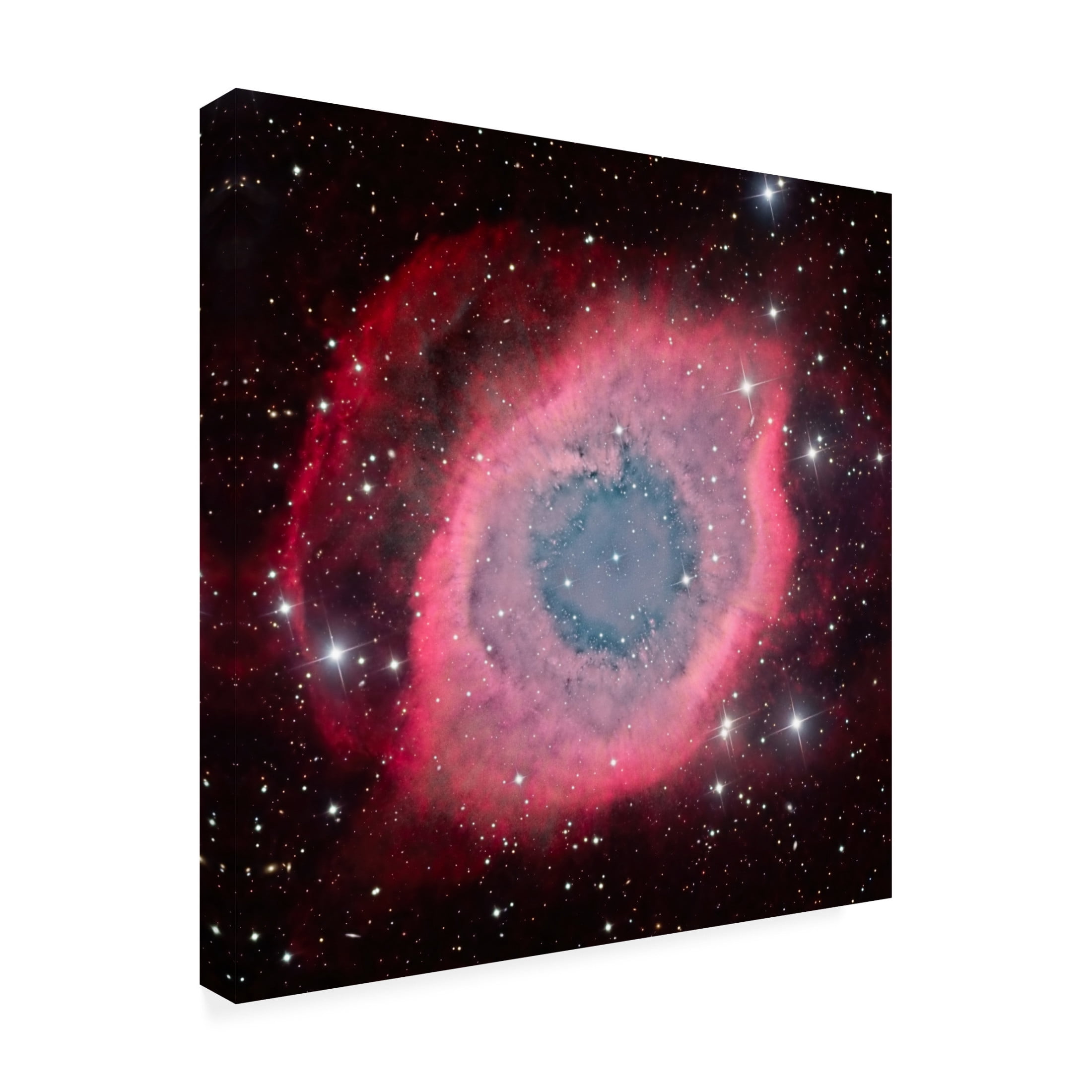 Trademark Fine Art Vikas Chander The Helix Nebula Canvas Wall Art