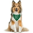 thumbnail image 2 of It''s My Gotcha Day Dog Bandana, Dog Bandana, Green Buffalo Plaid Pet Scarf, Pet Dog Scarf Accessories, Pet Dog Triangle Scarf, Dog Bandana for Dogs, Funny Cute Dog Bandana (C64), 2 of 4