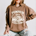 thumbnail image 4 of Pumpkin Spice Season Truck Distressed - Lightweight Garment Dyed Sweatshirt, 4 of 12
