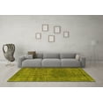 thumbnail image 3 of Ahgly Company Indoor Rectangle Oriental Yellow Industrial Area Rugs, 3' x 5', 3 of 4