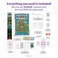 thumbnail image 3 of DIAMOND ART CLUB Turtle Power Diamond Painting Kit, 3 of 4