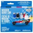thumbnail image 2 of Testors Wooden Derby Car Acrylic Paint Set - Primary Set of 6, 2 of 2