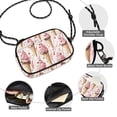 thumbnail image 3 of FORMRS Mini Crossbody Bag for Women Adjustable Rope Shoulder Casual Phone Purse, Pink Ice Cream Pattern, 3 of 7