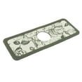 thumbnail image 3 of Guard behind Faucet Water Catcher Pad Reusable Flower Printed for Kitchen Style D, 3 of 9